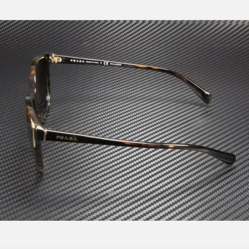 Prada Havana Polarized Brown 55 mm Women's Sunglasses